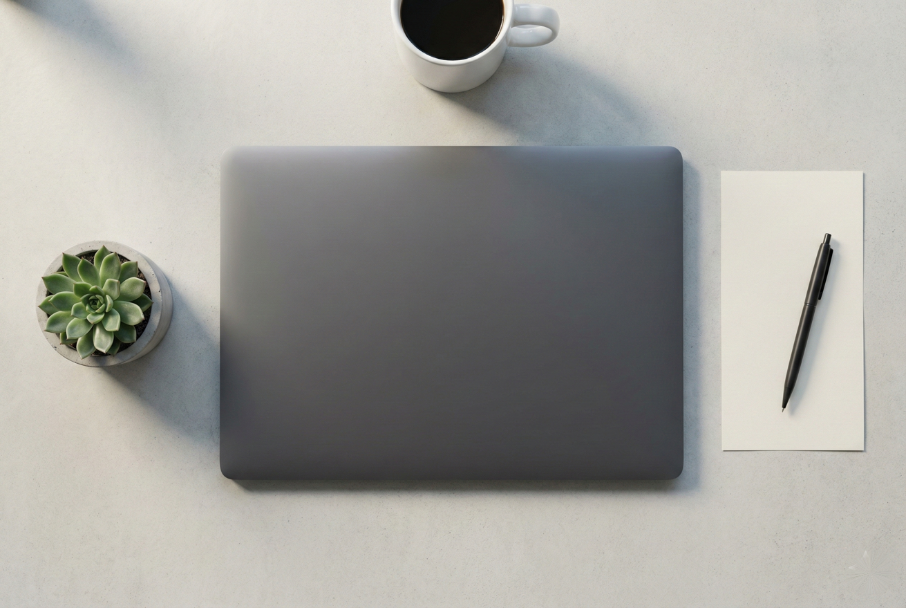 Clean workspace ready for enterprise conversation